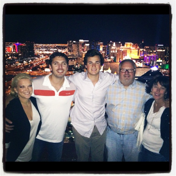 Taken from the Mix Lounge on top of Mandalay Bay